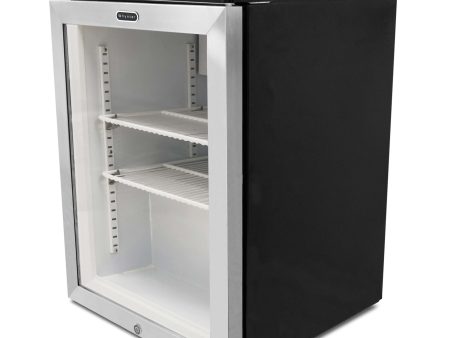 Whynter - Countertop Reach In 1.8 cu ft Display Glass Door Freezer | CDF-177SB Supply